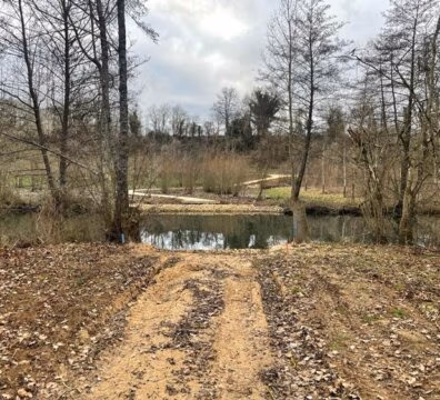 Livraison et installation de la passerelle de Vouillé (86)