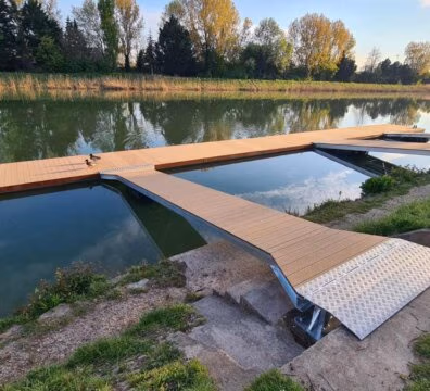 Ponton flottant - Aviron - St Maur des fossés