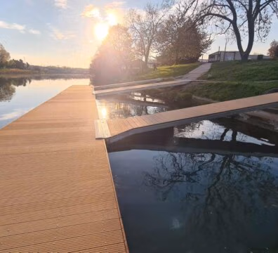 Ponton flottant - Aviron - St Maur des fossés