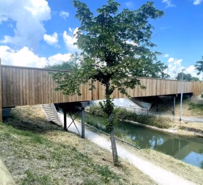 Passerelle cycles & piétons - Commune de Meaux