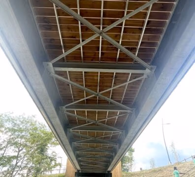 Passerelle cycles & piétons - Commune de Meaux