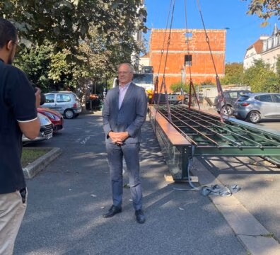 Remplacement de la passerelle de l’Abreuvoir à St Maurice (94)