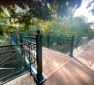 Passerelle de franchissement - Ouvrage d'art - St Maurice