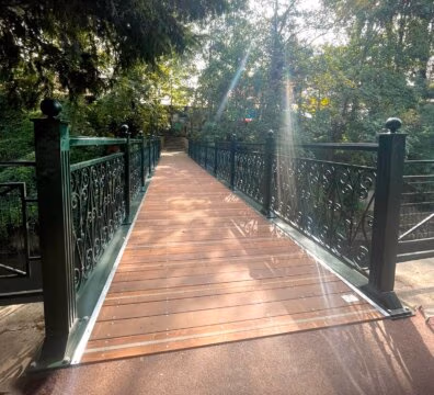 Passerelle de franchissement - Ouvrage d'art - St Maurice