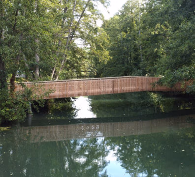 Passerelle de franchissement - Crécy-La-Chappelle