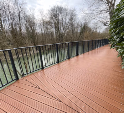 Ponton fixe à Chelles (77)