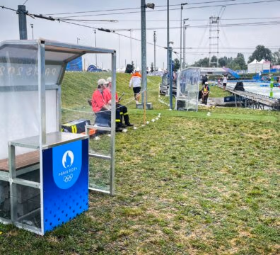 Cabine d'arbitre - Compétions canoë-kayak