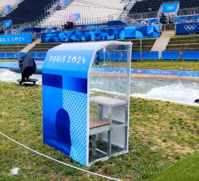 Cabine d'arbitre - Compétions canoë-kayak
