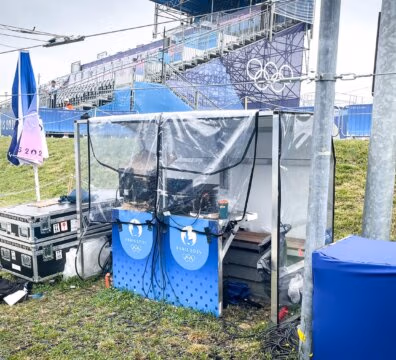 Cabine d'arbitre - Compétions canoë-kayak