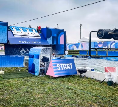 Cabine d'arbitre - Compétions canoë-kayak