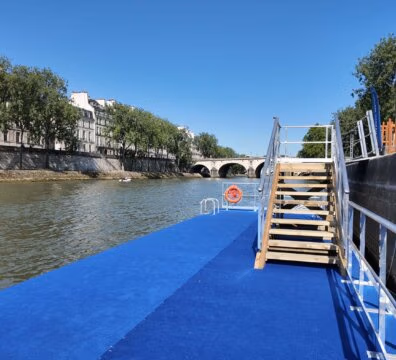 Baignade dans la Seine