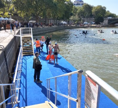 Baignade dans la Seine