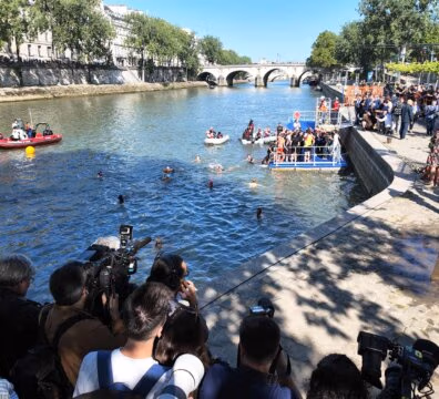 Baignade dans la Seine