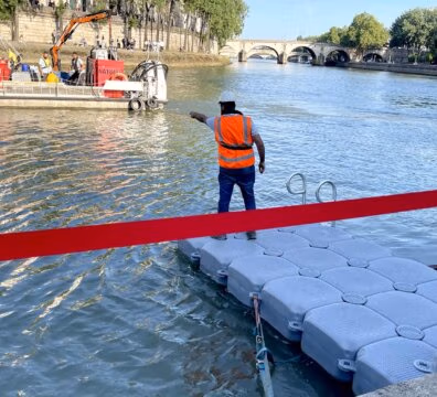 Placement des bouées