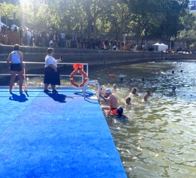 Baignade dans la Seine