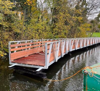 Rénovation de la passerelle de Draveil (91)