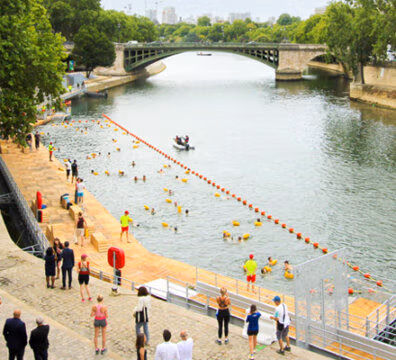 Site de baignade au Bras Marie - Paris