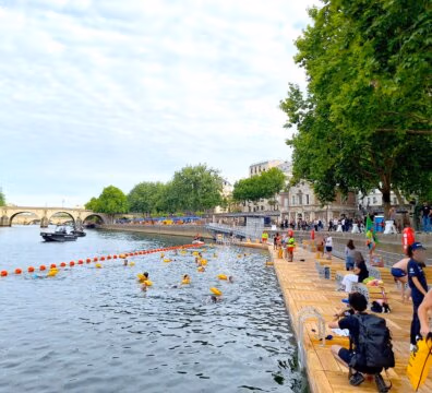 Site de baignade au Bras Marie - Paris