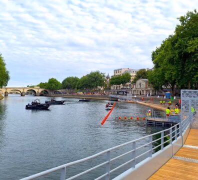Site de baignade au Bras Marie - Paris