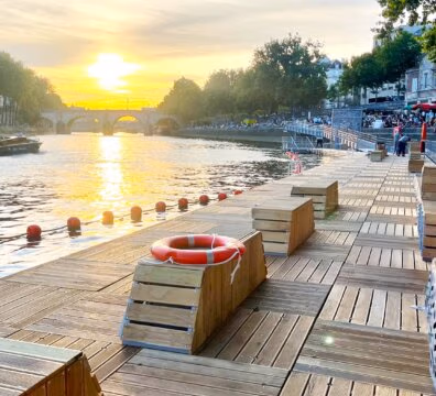 Site de baignade au Bras Marie - Paris