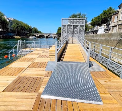 Site de baignade au Bras Marie - Paris