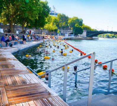 Site de baignade au Bras Marie - Paris