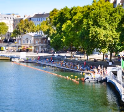 Site de baignade au Bras Marie - Paris