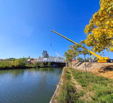 Passerelle aluminium pour Mézières-les-Metz