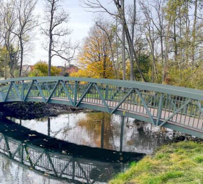 Passerelle cintrée - Oiry (51)