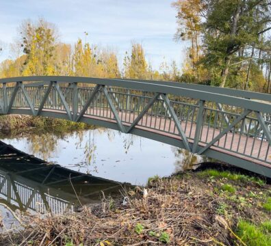 Passerelle cintrée - Oiry (51)