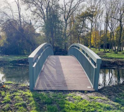 Passerelle cintrée - Oiry (51)