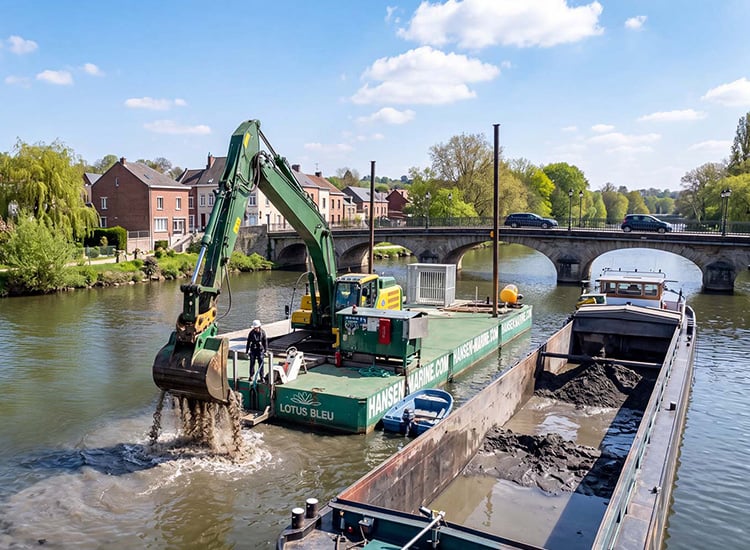 Travaux de dragage - Hansen Marine