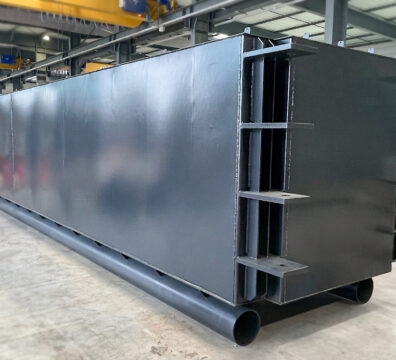Fabrication des embarcadères en acier
