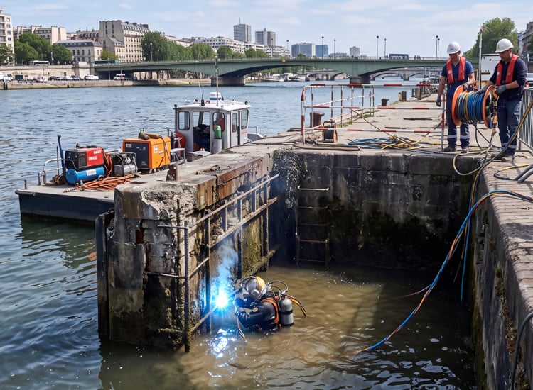 Travaux subaquatiques - Hansen Marine