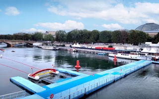 Ponton des athlètes