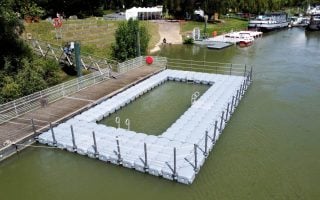 Piscine flottante - Neuilly-sur-Marne