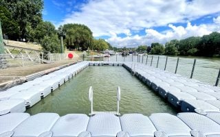 Piscine flottante - Neuilly-sur-Marne