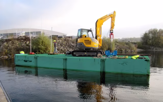 Ponton modulaire "WORKFLOAT"