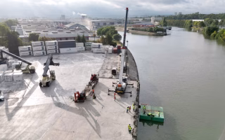 Ponton modulaire "WORKFLOAT"