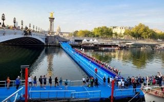 Ponton des athlètes - Paris 2024