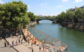 Site de baignade au Bras Marie - Paris