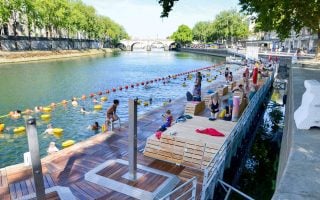 Baignade de Bras Marie, Paris