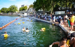 Baignade de Bras Marie, Paris