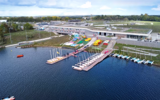 Pontons flottants et PMR - Stade Nautique Olympique d'Île-de-France