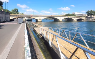 Passerelle d'accès 1400x200 cm